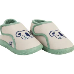 Chaussons forme bottillons à scratch imprimé koalas pour bébé garçon