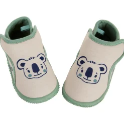 Chaussons forme bottillons à scratch imprimé koalas pour bébé garçon