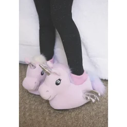 Chaussons licorne pour fille