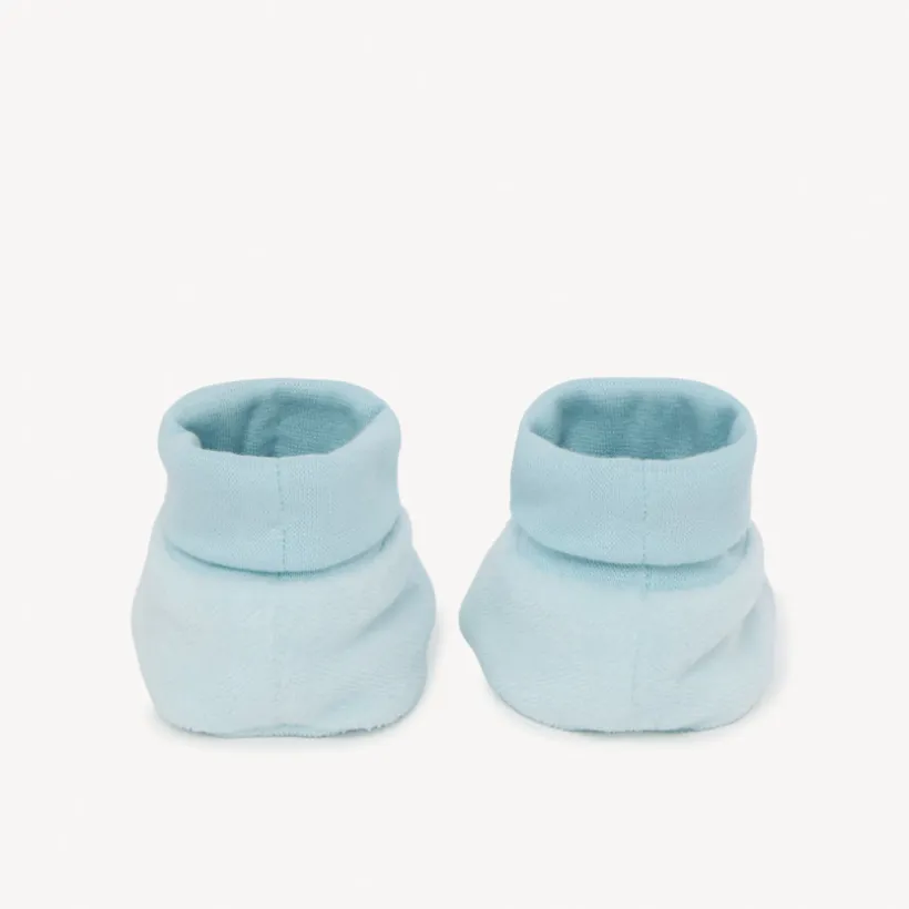Chaussons éléphant en velours pour bébé garçon