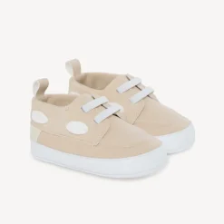 Chaussures bateau en toile pour bébé garçon