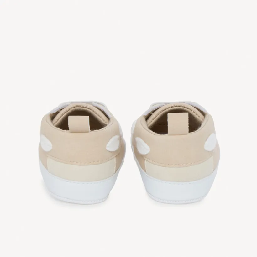 Chaussures bateau en toile pour bébé garçon