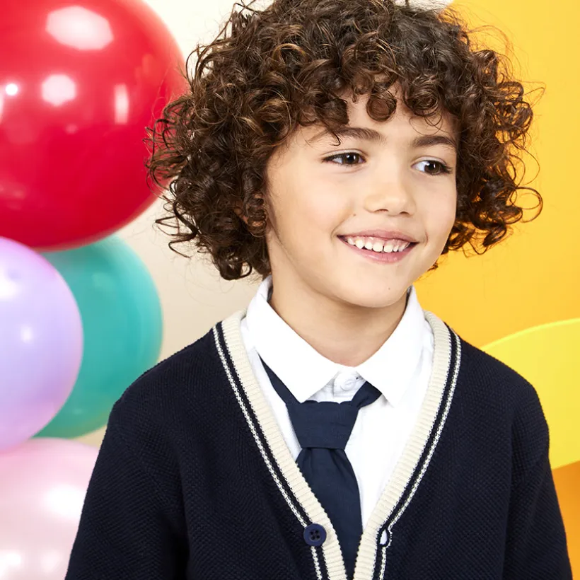 Chemise de cérémonie avec cravate pour garçon