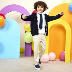 Chemise de cérémonie avec cravate pour garçon