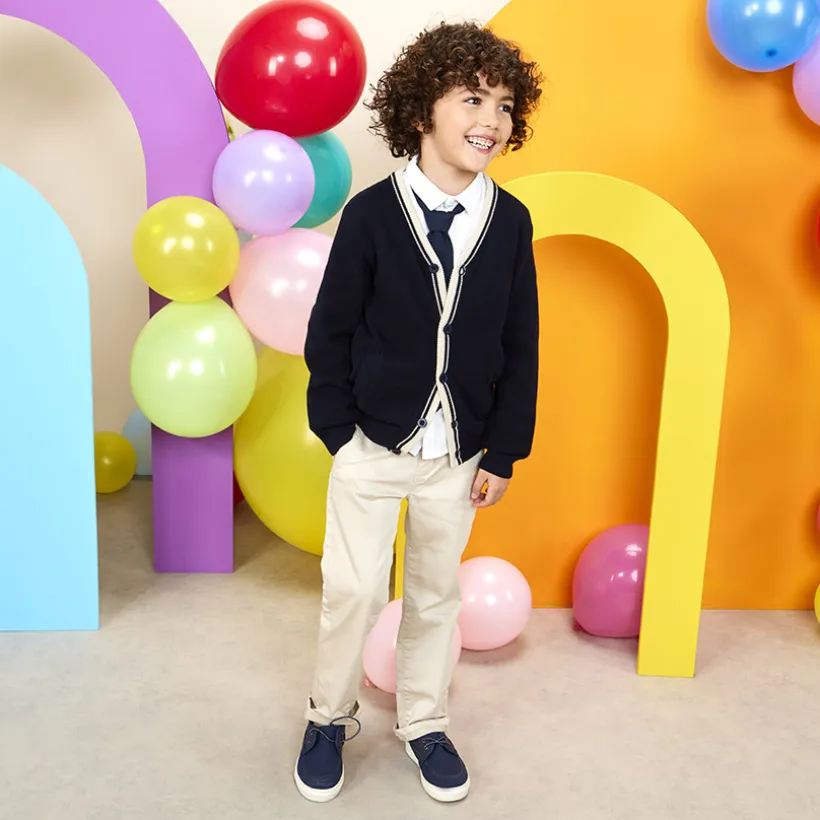 Chemise de cérémonie avec cravate pour garçon