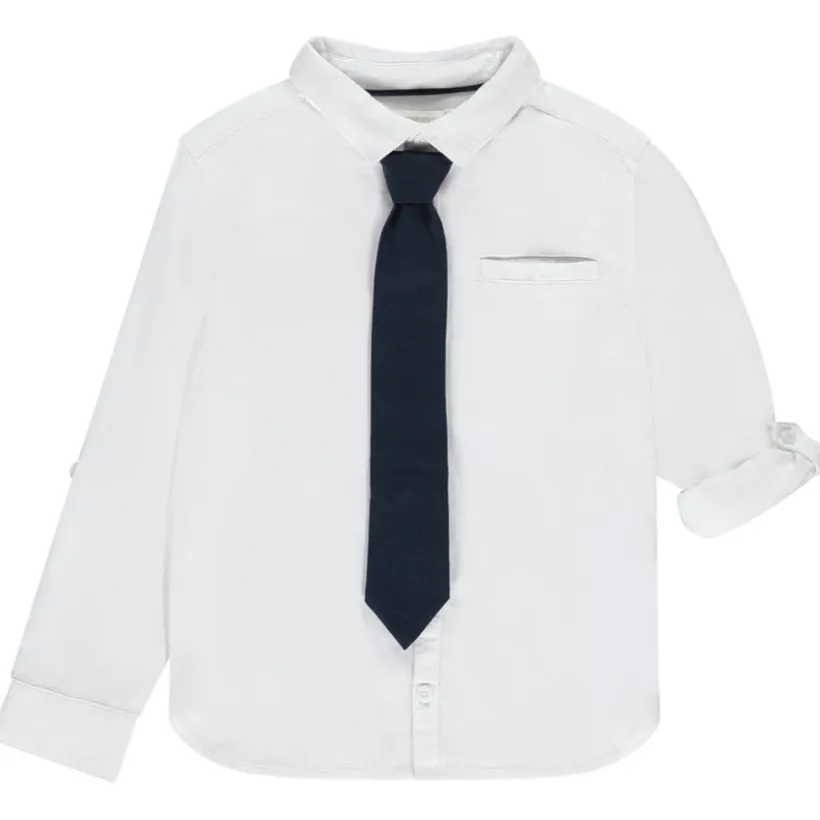 Chemise de cérémonie avec cravate pour garçon