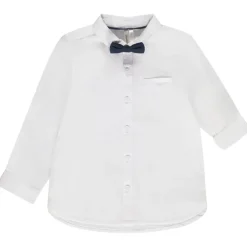 Chemise de cérémonie avec nœud papillon pour bébé garçon