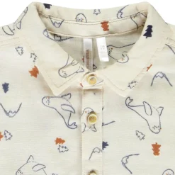 Chemise imprimé fantaisie phoque pour bébé garçon