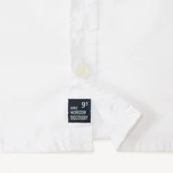 Chemise manches courtes blanche en coton