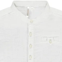 Chemise manches courtes à col tunisien pour bébé garçon