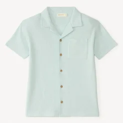 Chemise manches courtes en jersey uni pour garçon