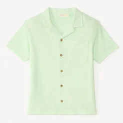 Chemise manches courtes en jersey uni pour garçon