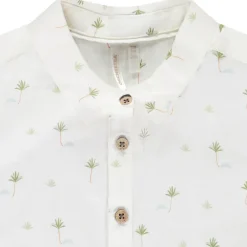 Chemise manches courtes en voile avec imprimé pour bébé garçon