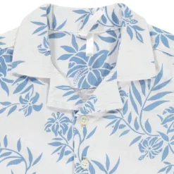 Chemise manches courtes imprimé feuillage pour bébé garçon