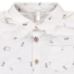 Chemise manches courtes imprimé marin pour bébé garçon