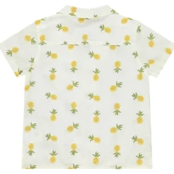 Chemise manches courtes imprimé ananas pour bébé garçon