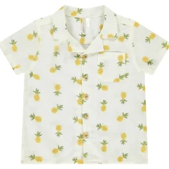 Chemise manches courtes imprimé ananas pour bébé garçon