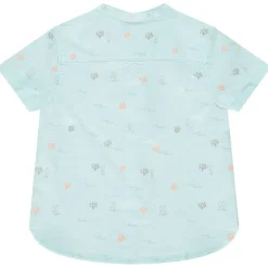Chemise manches courtes imprimé coraux/surf pour bébé garçon