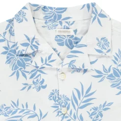 Chemise manches courtes imprimé feuillage pour garçon