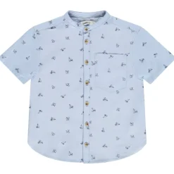 Chemise manches courtes imprimé voiliers pour garçon