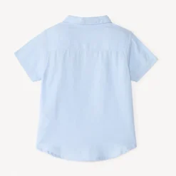 Chemise manches courtes uni pour bébé garçon