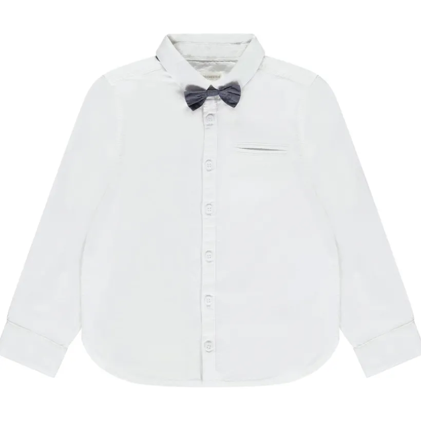 Chemise manches longues avec nœud papillon pour garçon