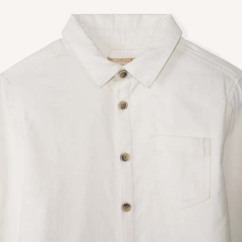 Chemise manches longues avec nœud papillon pour garçon
