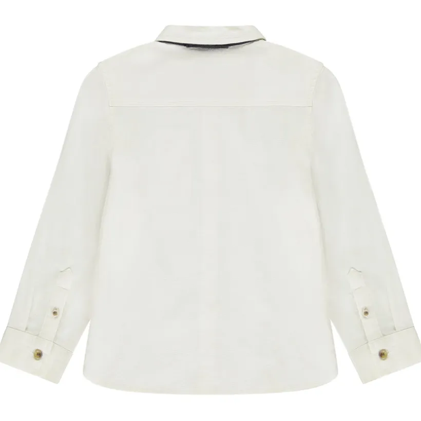 Chemise manches longues avec nœud papillon pour garçon