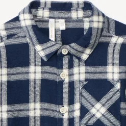 Chemise manches longues bébé garçon en flanelle à carreaux
