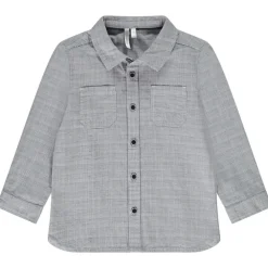 Chemise manches longues à carreaux pour bébé garçon