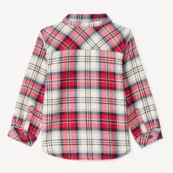 Chemise manches longues à carreaux pour bébé garçon
