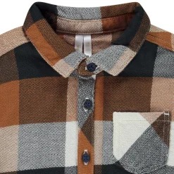 Chemise manches longues à carreaux pour bébé garçon