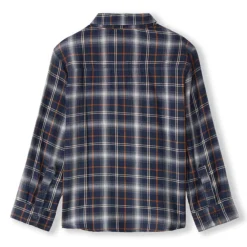 Chemise manches longues à carreaux pour garçon