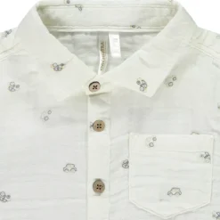 Chemise manches longues imprimé voitures pour bébé garçon