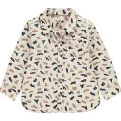 Chemise manches longues imprimé tacheté pour bébé garçon