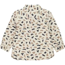 Chemise manches longues imprimé tacheté pour bébé garçon