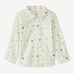 Chemise manches longues imprimé Noël pour bébé garçon