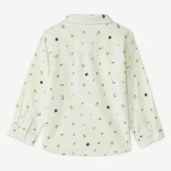 Chemise manches longues imprimé Noël pour bébé garçon