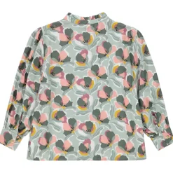 Chemise manches longues imprimé fantaisie pour fille