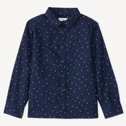 Chemise manches longues imprimé pour garçon