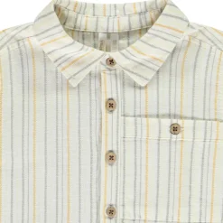 Chemise manches longues rayée pour bébé garçon