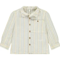 Chemise manches longues rayée pour bébé garçon