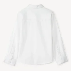 Chemise manches longues uni et cravate pour garçon
