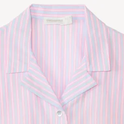 Chemise rayée à nouer pour fille