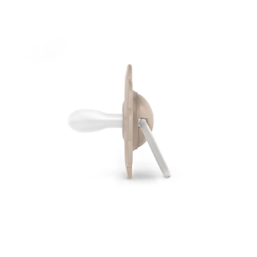 Chupete physiologique en silicone SX PRO Wonder 6-18M beige intense