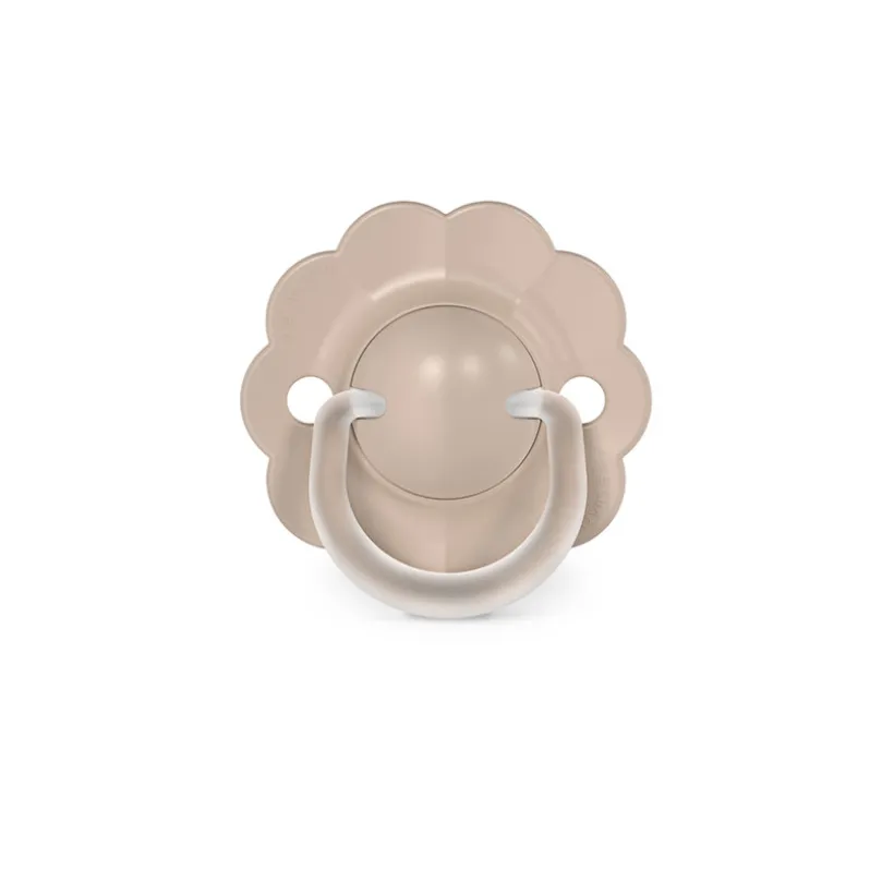Chupete physiologique en silicone SX PRO Wonder 6-18M beige intense