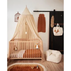 Ciel de lit et moustiquaire vintage 245 cm Nougat