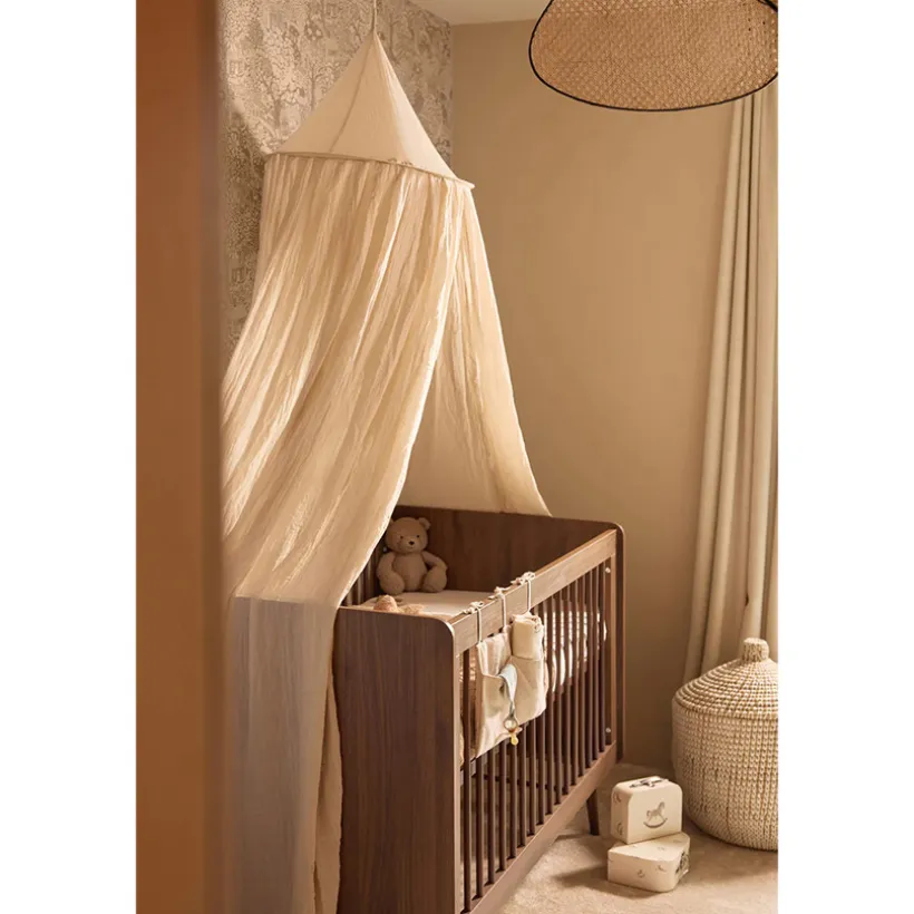 Ciel de lit et moutiquaire Vintage 245cm Ivory
