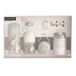 Coffret biberon Welcome Baby Wonderland Beige
