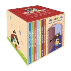 Coffret bibliothèque P'tit Loup "Mes 7 livres de la semaine"